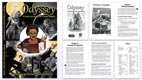 I did the cover layout, interior layout, logo type, ebook versions, and final output for Odyssey, a digest-sized, 200+ page book project completed in late spring 2013. The project featured work from authors Phil Vecchione and Walt Ciechanowski.